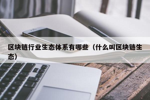 区块链行业生态体系有哪些（什么叫区块链生态）